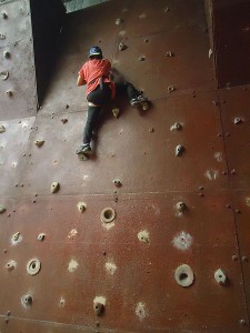 An indoor rock wall is among the features of The Collective - Image Credit: Bikash Chandra Sarkar (CC by 4.0)