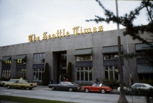 The Seattle Times Building circa 1975