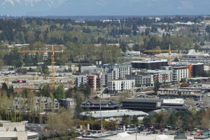 View of Spring District from Downtown Bellevue. Image Credit: Sounder Bruce (CC by SA-2.0)